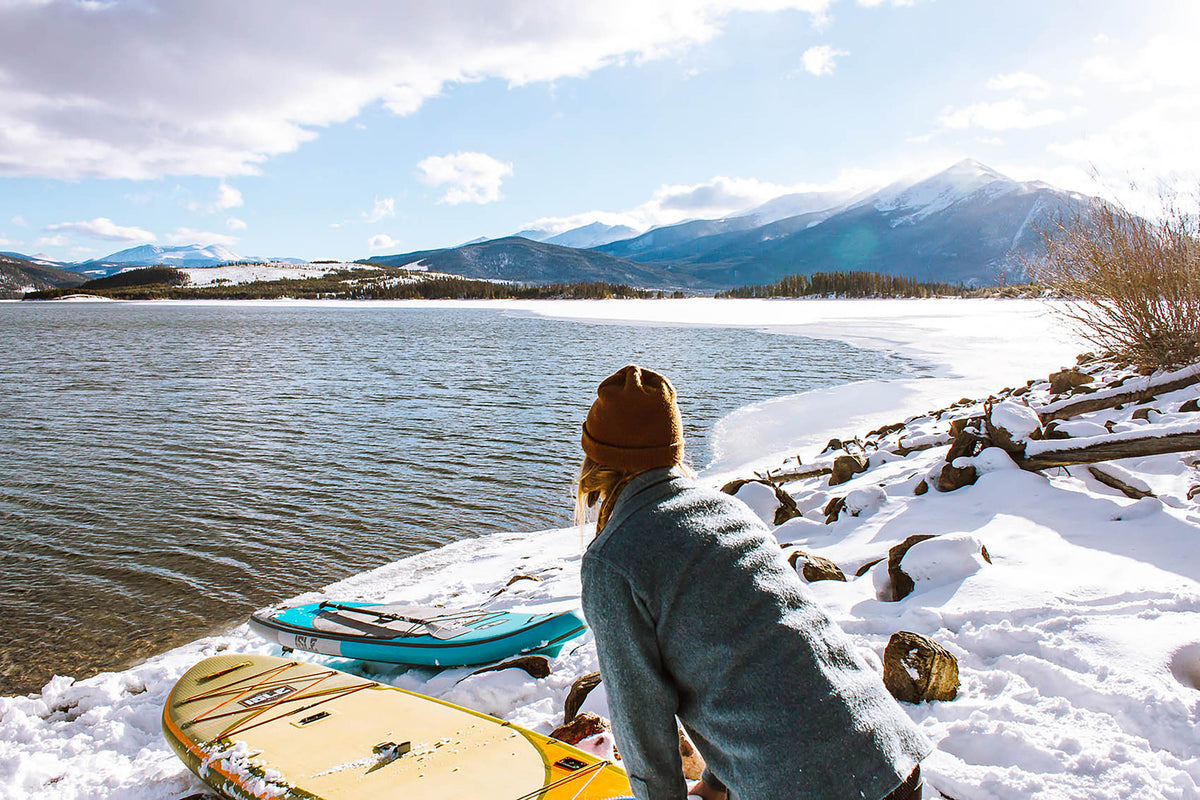Saying 'Yup' to Winter SUPing
