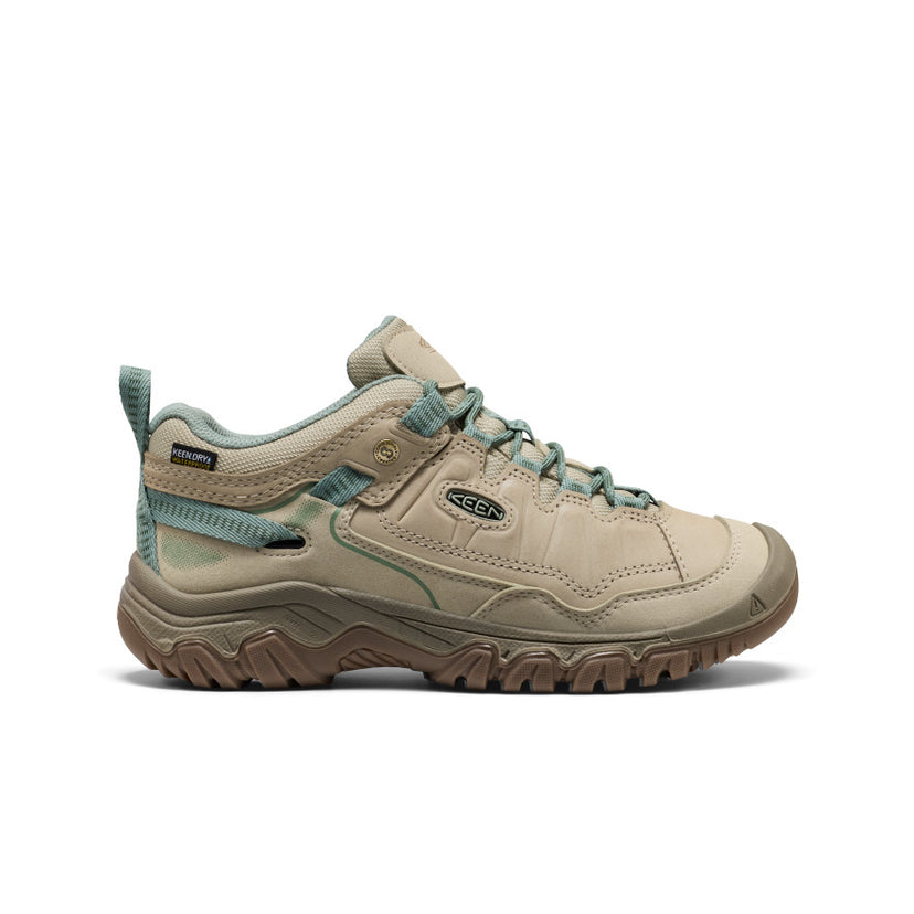Women's Targhee IV Waterproof Hiking Shoe  |  Abbey Stone/Lily Pad