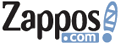 The Zappos logo on a white background.